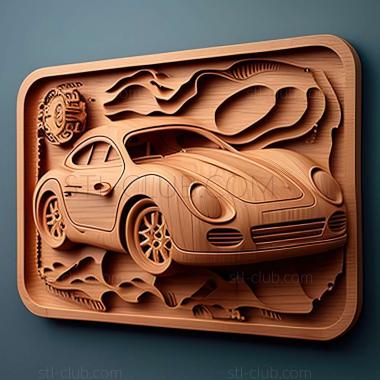 3D модель Porsche 550 (STL)